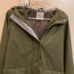 Green Raincoat